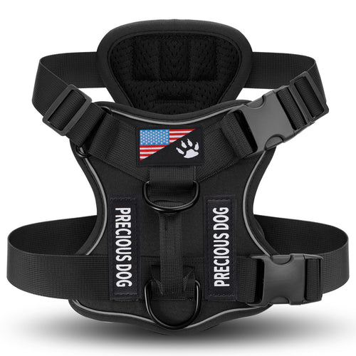 AyalaPet No-Pull Dog Harness and Leash Set - Reflective Adjustable Pet Vest for Small Medium Large Dogs - Escape-Proof Walking Gear in 4 Colors & 4 Sizes