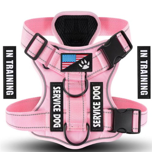 AyalaPet Large Dog Escape Prevention Rig - Heavy-duty Anti-pull Pet Vest with Handle - Reflective Adjustable Tactical Rig, Available in Multiple Colors and Sizes for Large Dogs