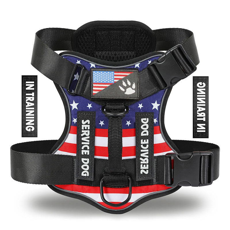 AyalaPet Large Dog Escape Prevention Rig - Heavy-duty Anti-pull Pet Vest with Handle - Reflective Adjustable Tactical Rig, Available in Multiple Colors and Sizes for Large Dogs