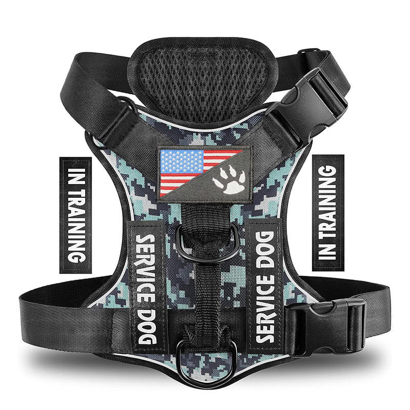 AyalaPet Large Dog Escape Prevention Rig - Heavy-duty Anti-pull Pet Vest with Handle - Reflective Adjustable Tactical Rig, Available in Multiple Colors and Sizes for Large Dogs