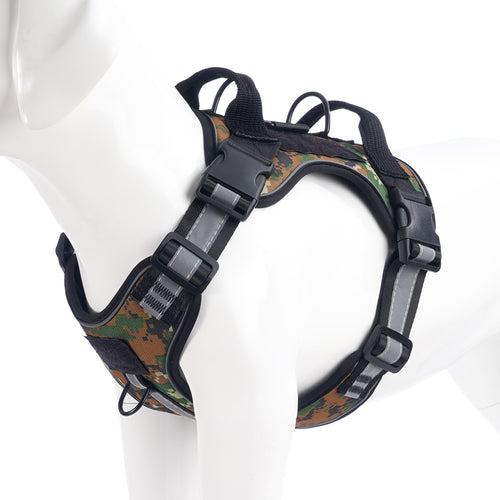 AyalaPet Escape-Proof Dog Harness with Leash - No-Pull Reflective Large Dog Vest Set - Heavy Duty Adjustable Pet Harness for All Breeds (XS to XL)