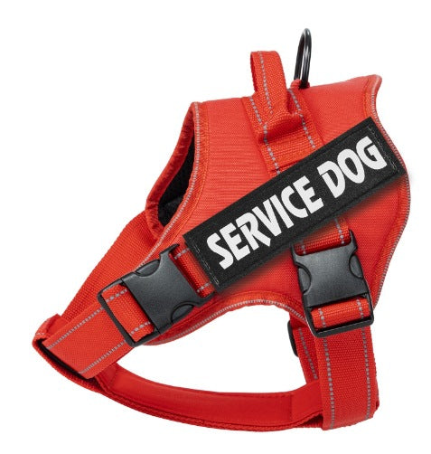 Tactical Dog Harness No-Pull - Heavy Duty Military Pet Vest with Handle & MOLLE System - Reflective Adjustable Outdoor Training Harness for Medium & Large Dogs