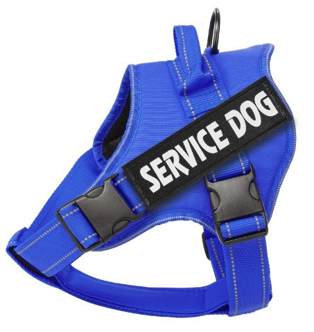 Tactical Dog Harness No-Pull - Heavy Duty Military Pet Vest with Handle & MOLLE System - Reflective Adjustable Outdoor Training Harness for Medium & Large Dogs