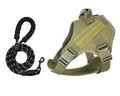 AyalaPet Tactical Dog Harness No-Pull - Heavy Duty Pet Vest with Handle - Adjustable Reflective Escape-Proof Harness for Small, Medium & Large Dogs